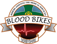 Derbyshire Blood Bikes Logo