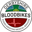 Derbyshire Blood Bikes Logo